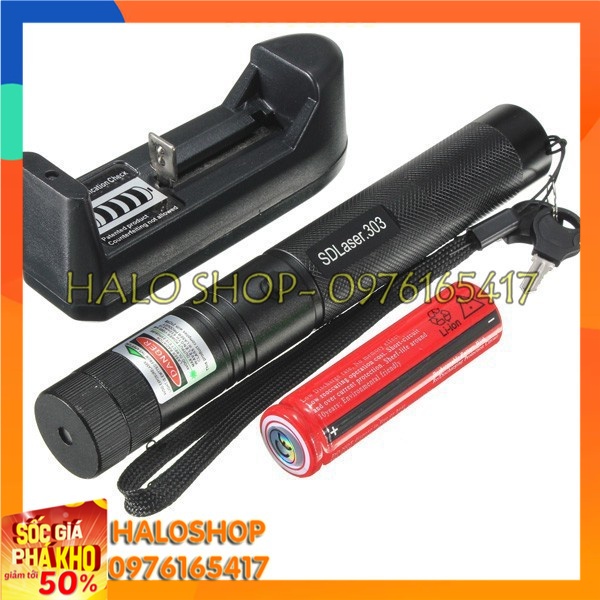 ĐÈN LASER 303 CHẤT LƯỢNG CAO Full Box