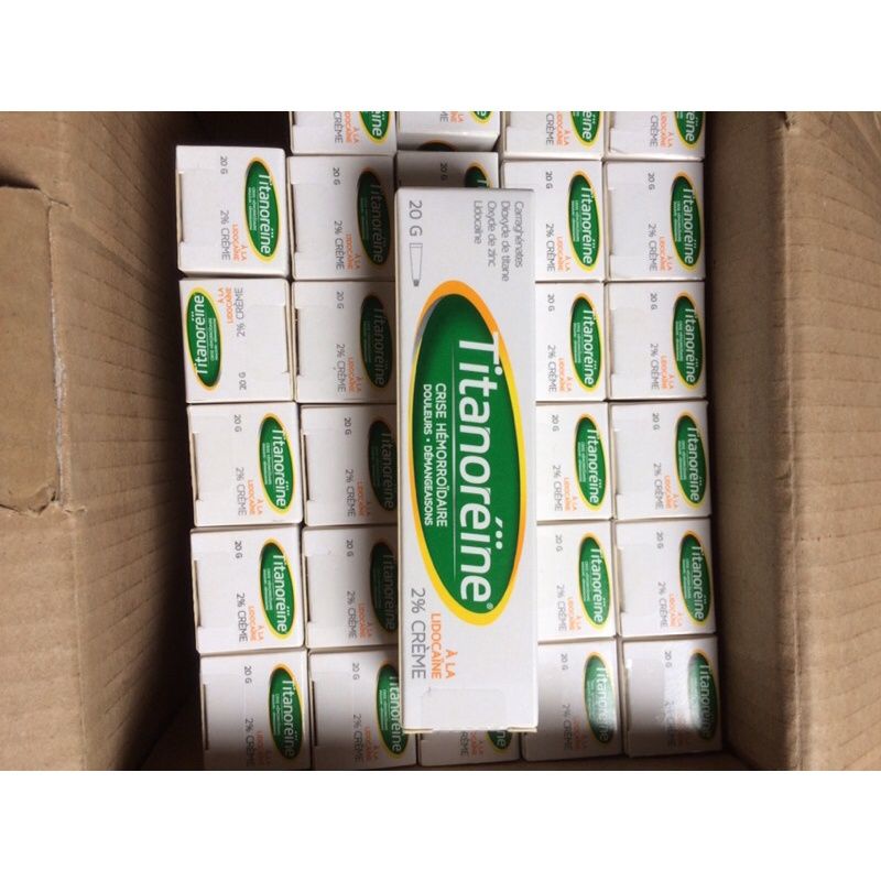 Kem bôi trĩ ngoại Titano tuýp 20g của pháp