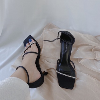 Giày sandal quai đá gót nhọn 7cm