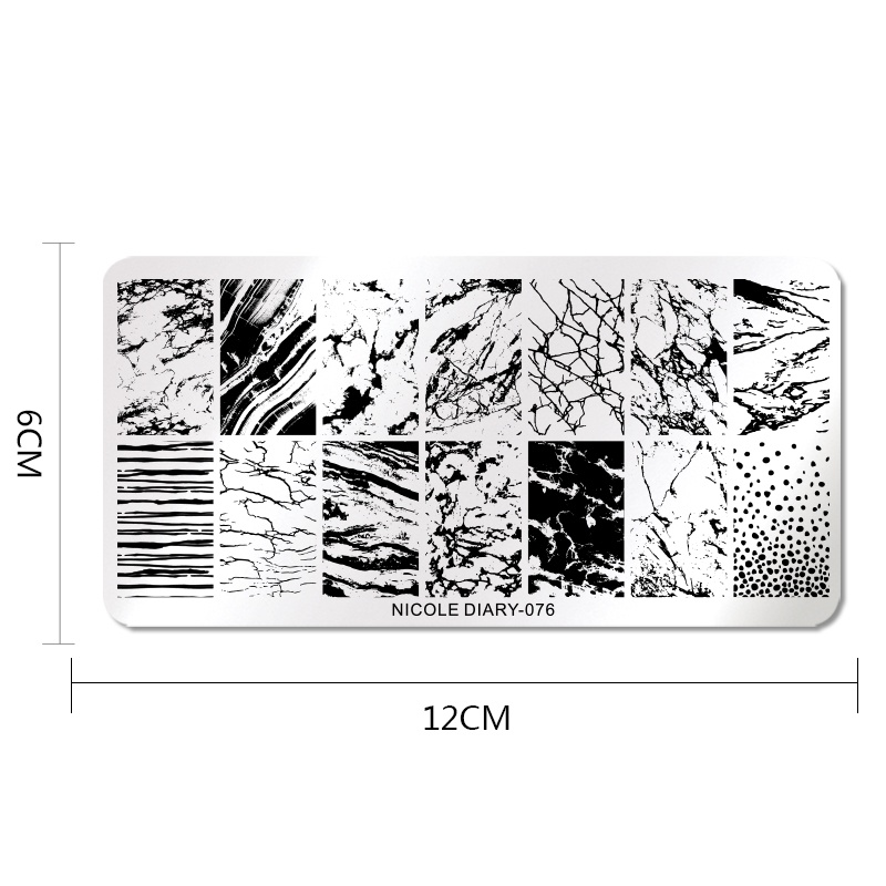 Tem dán móng tay UR SUGAR họa tiết hoa tuyết / lá cây / Halloween độc đáo