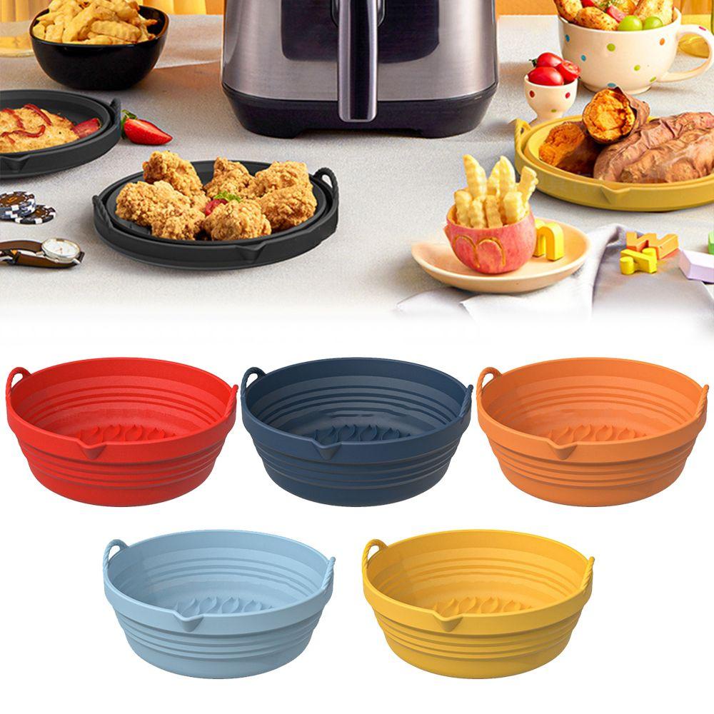 CONOPERY Giỏ Silicone Mềm Có Thể Gấp Gọn Dùng Để Nướng Bánh Pizza Tiện Dụng