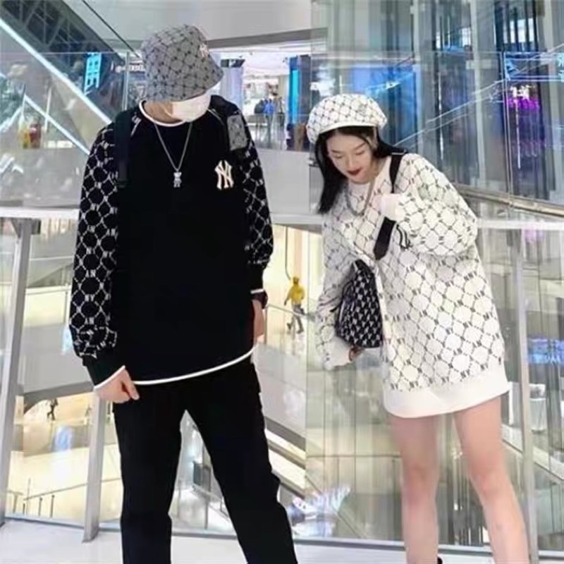 (ảnh thật hàng 1:1) Áo nỉ tay dài M/ LB đủ 3 màu hàng chuẩn 1:1