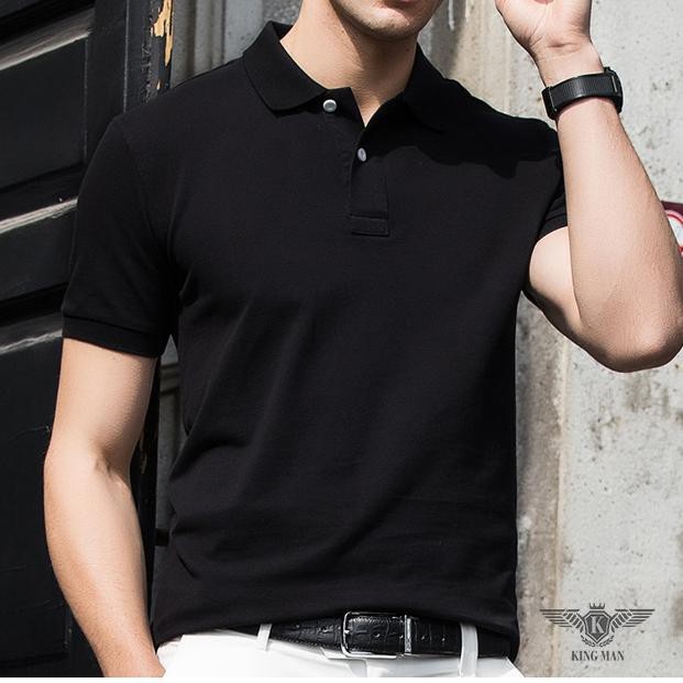 Áo Thun Trơn Nam Ngắn tay Có Cổ Áo Polo Nam Áo Phông Polo Chất Vải Cotton AC48 | BigBuy360 - bigbuy360.vn