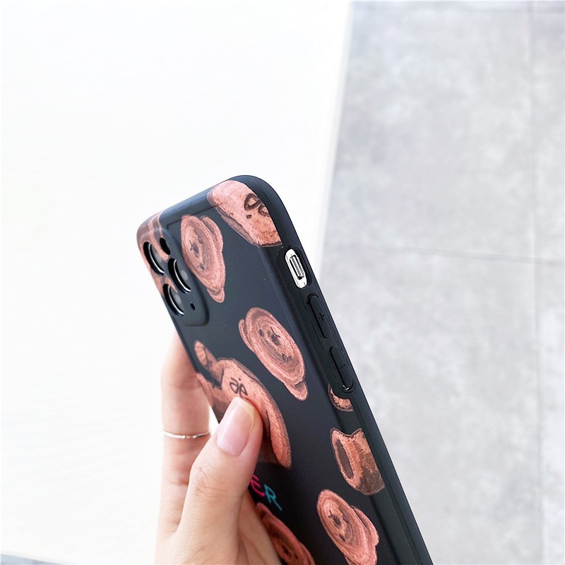 Ốp lưng iphone Amoler IMD dày dặn viền nổi 5/5s/6/6plus/6s/6splus/7/7plus/8/8plus/x/xr/xs/11/12/pro/max/plus/promax | BigBuy360 - bigbuy360.vn