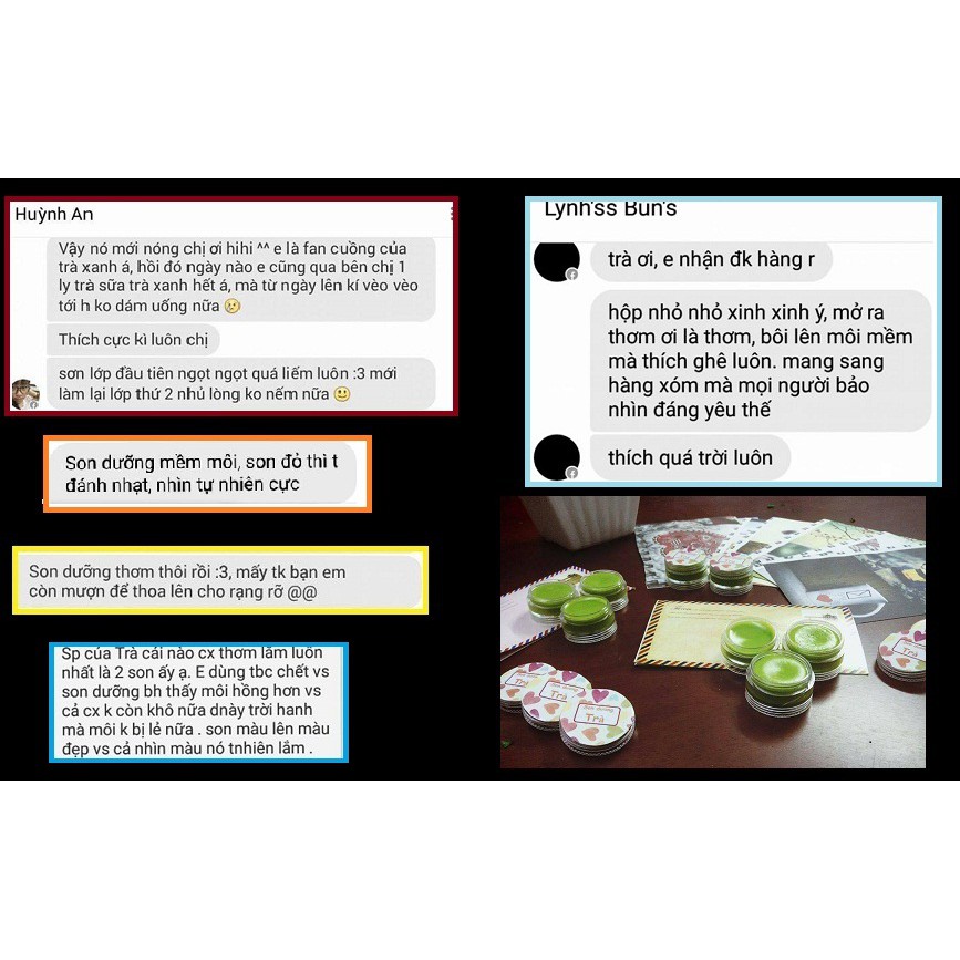 Son Dưỡng Gấc/ Trà Xanh (Hủ) | BigBuy360 - bigbuy360.vn