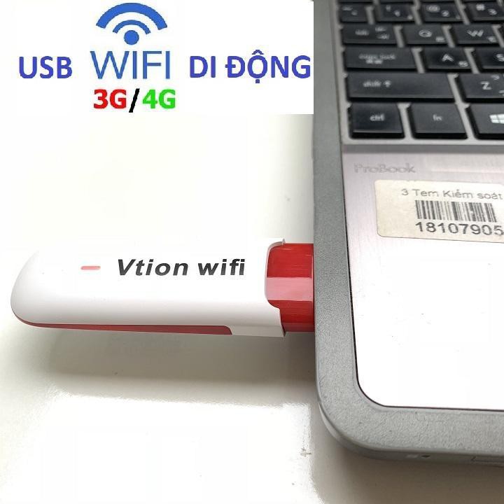 (SHOP BÁN SIÊU RẺ Hàng CHÍNH HÃNG ) Cục phát wifi 3g 4g Huawei Vtion - Thiết bị mạng cho nhiều người kết nối internet