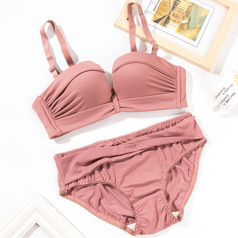 [Size 32-38] Áo ngực đúc su, bộ đồ lót su đúc cao cấp không gọng push up AS//116