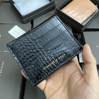 Ví ngắn Cnk vân rắn trơn - CL274