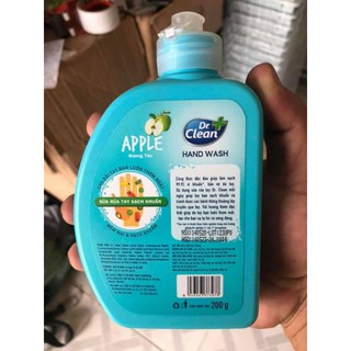 Nươc rửa tay Dr. Clean Táo 200g