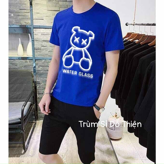ĐỒ BỘ NAM  FREESHIP  BỘ THỂ THAO NAM GẤU PHÁT SÁNG- BỘ HÈ NAM MẪU MỚI MẶC NHÀ TẬP GYM PHONG CÁCH TRẺ TRUNG NĂNG ĐỘNG