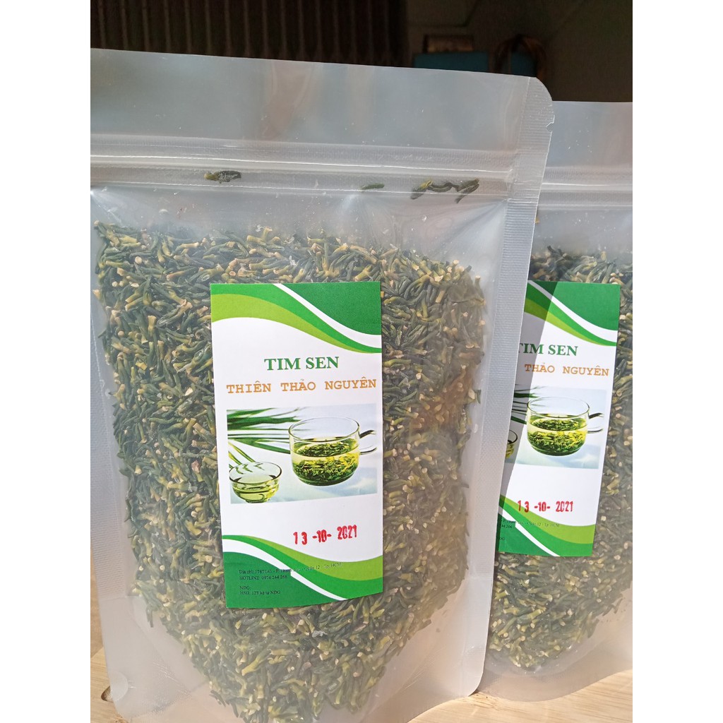 Trà tim sen (tâm sen) khô cao cấp loai 1 (hình ảnh thật) loại 100gr-200gr-300gr