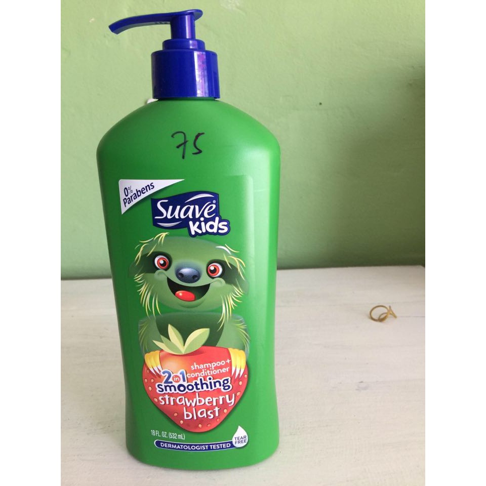 Sữa tắm, gội và Xả cho Bé Suave Kid 3in1 532ml