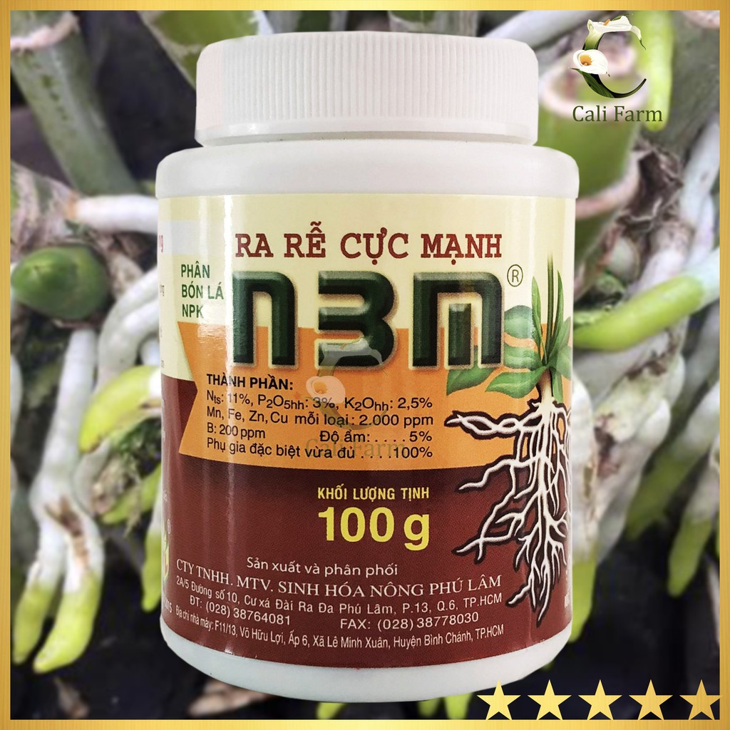 Phân bón lá kích Ra Rễ Cực Mạnh N3M - hộp 100g