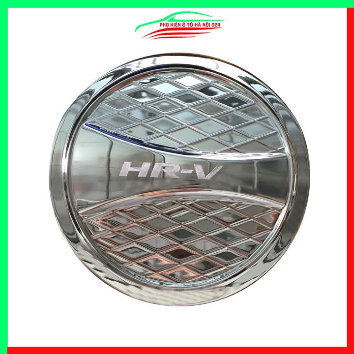 Ốp nắp xăng Honda HRV 2016-2021 mạ crom bảo vệ chống trầy trang trí ô tô