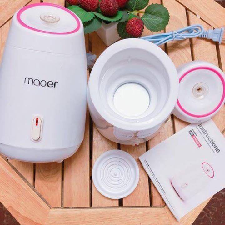 Máy Xông Hơi Hoa Quả Giúp Làm Đẹp Da Mặt, Sông Xả Gừng Chống Covid Magic Bullet - Maoer - Chuẩn Xịn