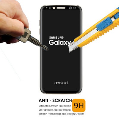 Dán Cường Lực Samsung S8, S8 Plus 4D Full Màn Hình (Hàng Xịn)