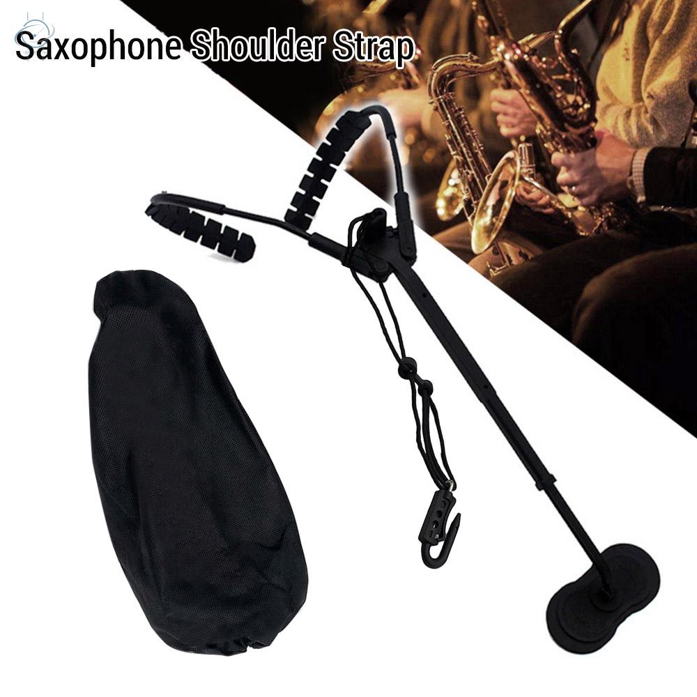 ♫Comfortable Saxophone Shoulder Strap Sax Harness Strap Adjustable for Alto/Tenor/Soprano Saxophones