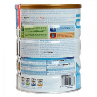 Sữa bột ABBOTT GROW số 1-2-3-4-3+-6+( hộp 900gr )