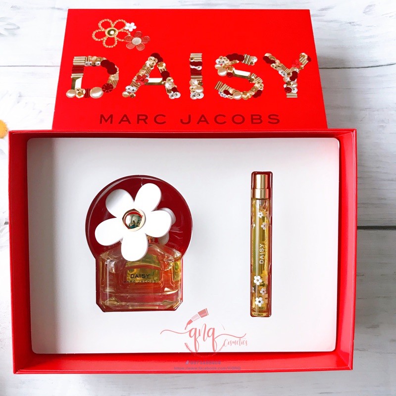 Set nước hoa Marc Jacobs Daisy EDT gồm ( nước hoa EDT 50ml + 10ml) - USA | BigBuy360 - bigbuy360.vn