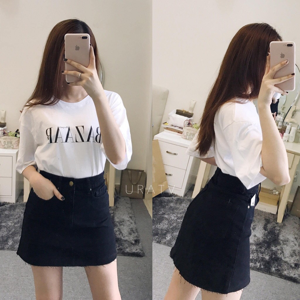 [Mã SKAMCLU7 giảm 10% tối đa 50K đơn 0Đ] [FREESHIP - ẢNH CHÍNH CHỦ] Chân VÁY jean dáng CHỮ A | BigBuy360 - bigbuy360.vn