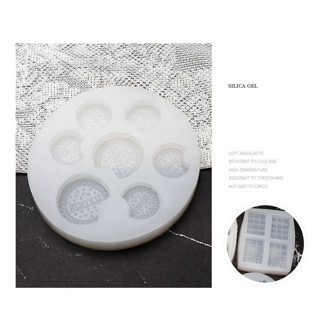 AUGUSTINA Khuôn Làm Bánh Waffle Bằng Silicon Mềm Không Độc Hại