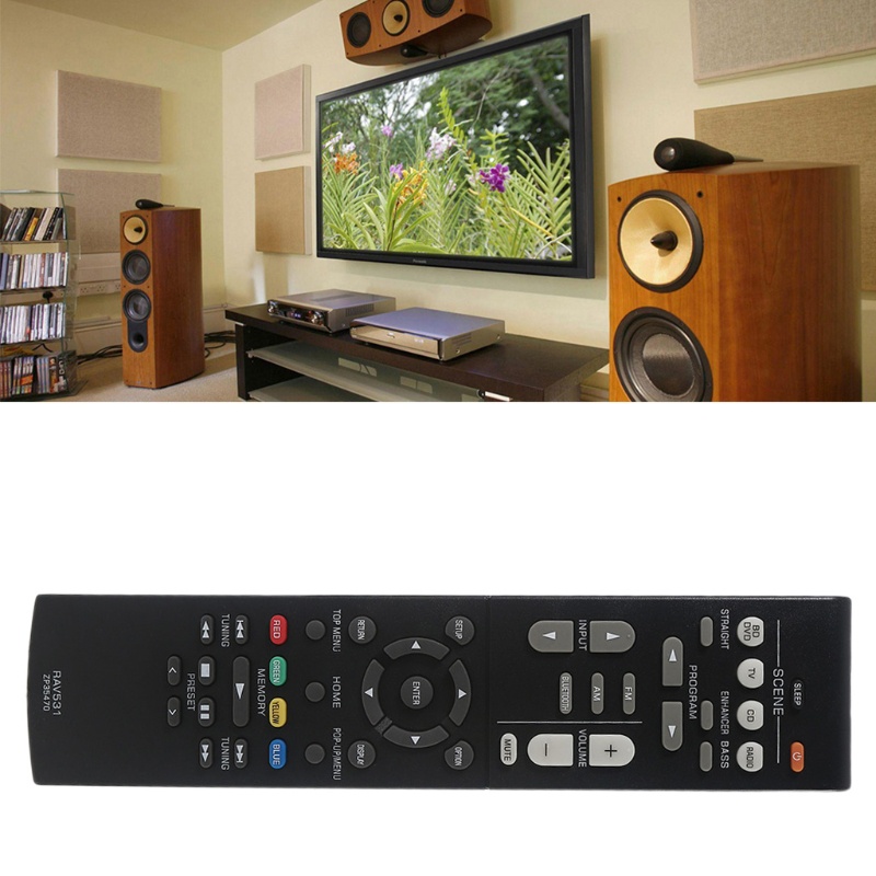 Điều Khiển Từ Xa Thay Thế RAV531 ZP35470 Cho Yamah AV Nhận 381-H. Điều Khiển Từ Xa HTR-4071 TR-3068 HTR HTR-4071