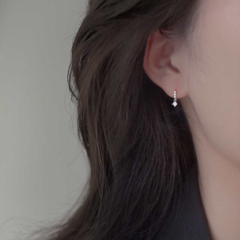 Khuyên Tai Bạc Khuyên Tai Tròn Bộ Khuyên Tai Tròn Bằng Bạc 925 Không Gây Dị Ứng Cho Nữ