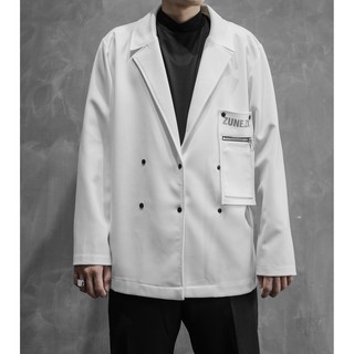 Áo vest TET BLAZER (Trắng) - ZUNEZX