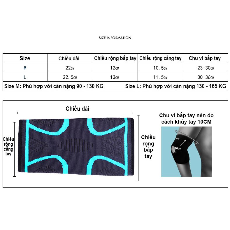 Bảo vệ khủy tay AOLIKES AL7547 ( 1 Chiếc )