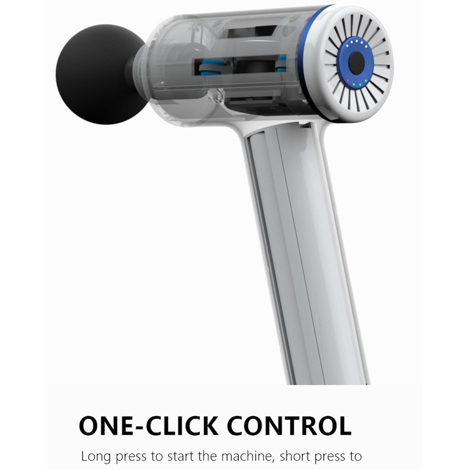 Súng Massage Gun Cầm Tay Cao Cấp Booster S2 Trị Liệu Toàn Thân Thư Giãn Cơ Bắp Làm Gọn Cơ Thể - CHÍNH HÃNG