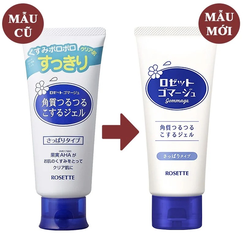 Gel Tẩy Da Chết Rosette 120g