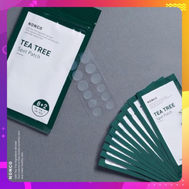 Miếng dán mụn Apieu Nonco Tea Tree Spot Patch