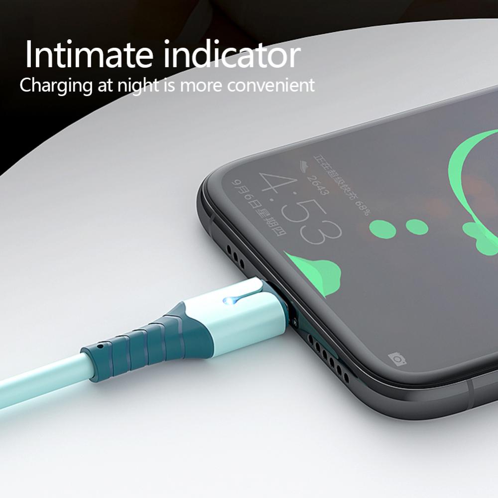 Cáp Sạc Nhanh DIGIFOUNDER Type-C Bằng Silicon Cho Điện Thoại Android Xiaomi Samsung Huawei V2X6