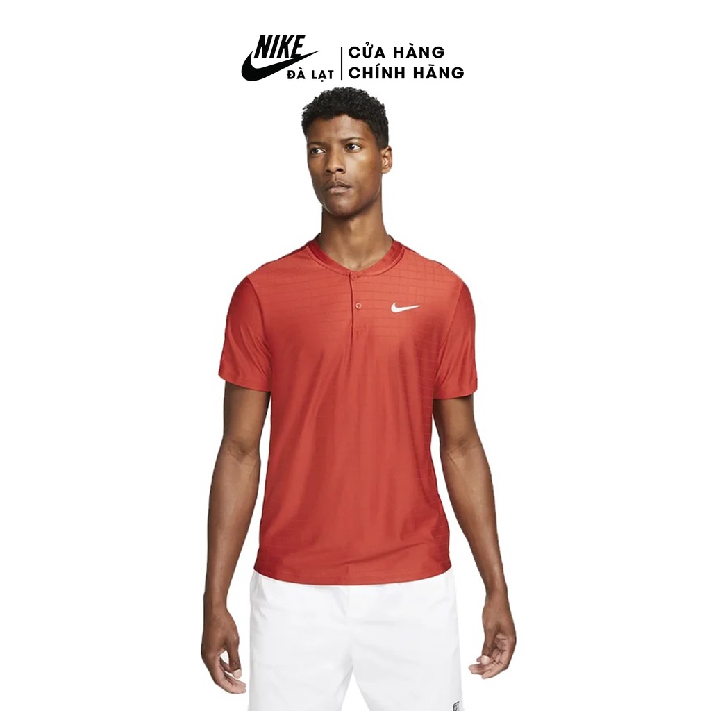 Áo Polo Tennis Nam Nike CV2500-671 Áo phông thể thao vải thoáng khí, thoát mồ hôi, dễ vận động