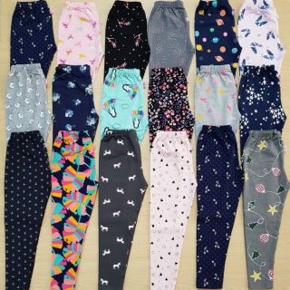 Quần leggin bé gái GAP lên từ vải xuất dư