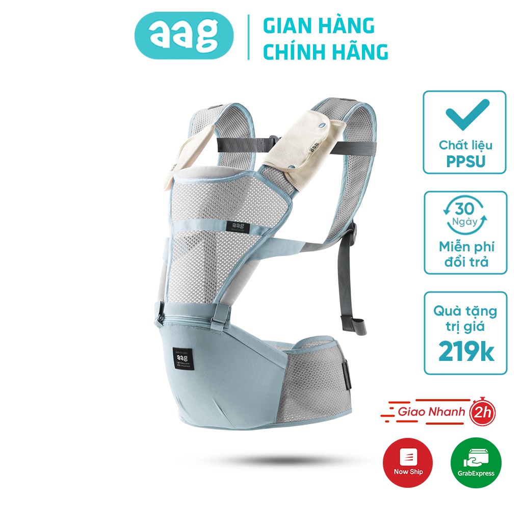 Địu em bé 6 tư thế đa năng chống gù lưng AAG019 địu cho bé 0 đến 36 tháng an toàn tiện lợi
