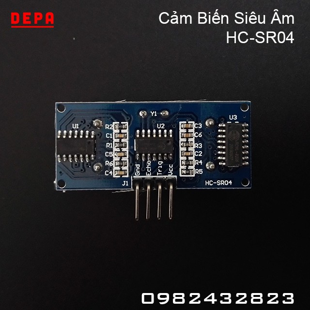 Cảm Biến Đo Khoảng Cách HC-SR04 – Đo Khoảng Cách Siêu Âm ULTRASONIC