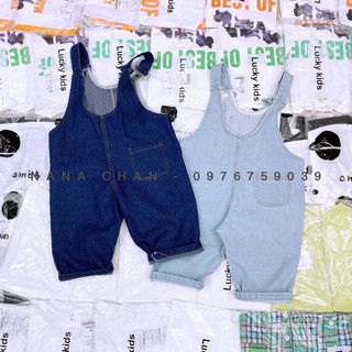 [Q025] Quần yếm jean sz 90-140