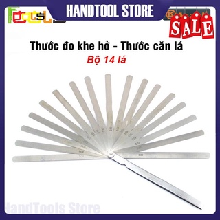 Thước căn lá, thước nhét, thước đo khe hở 14 lá 0.05-1.00mm Asaki