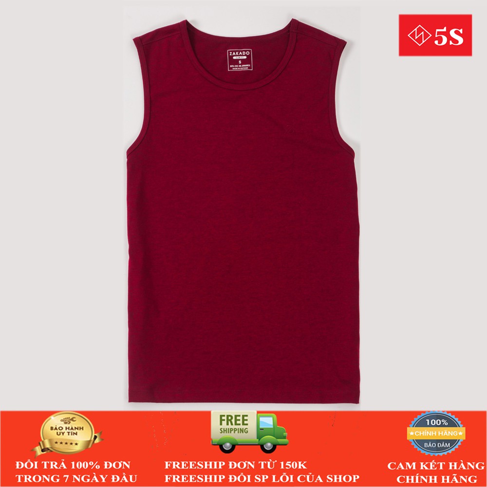 Áo Ba Lỗ Nam ZAKADO Thấm Hút Mồ Hôi Tốt, Dáng Thể Thao, Mẫu Mới 2020 | BigBuy360 - bigbuy360.vn