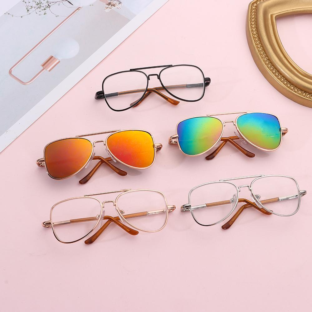 Gọng Kính Hình Oval 5 Màu Dễ Thương Cho Búp Bê BJD 1 / 31 / 4