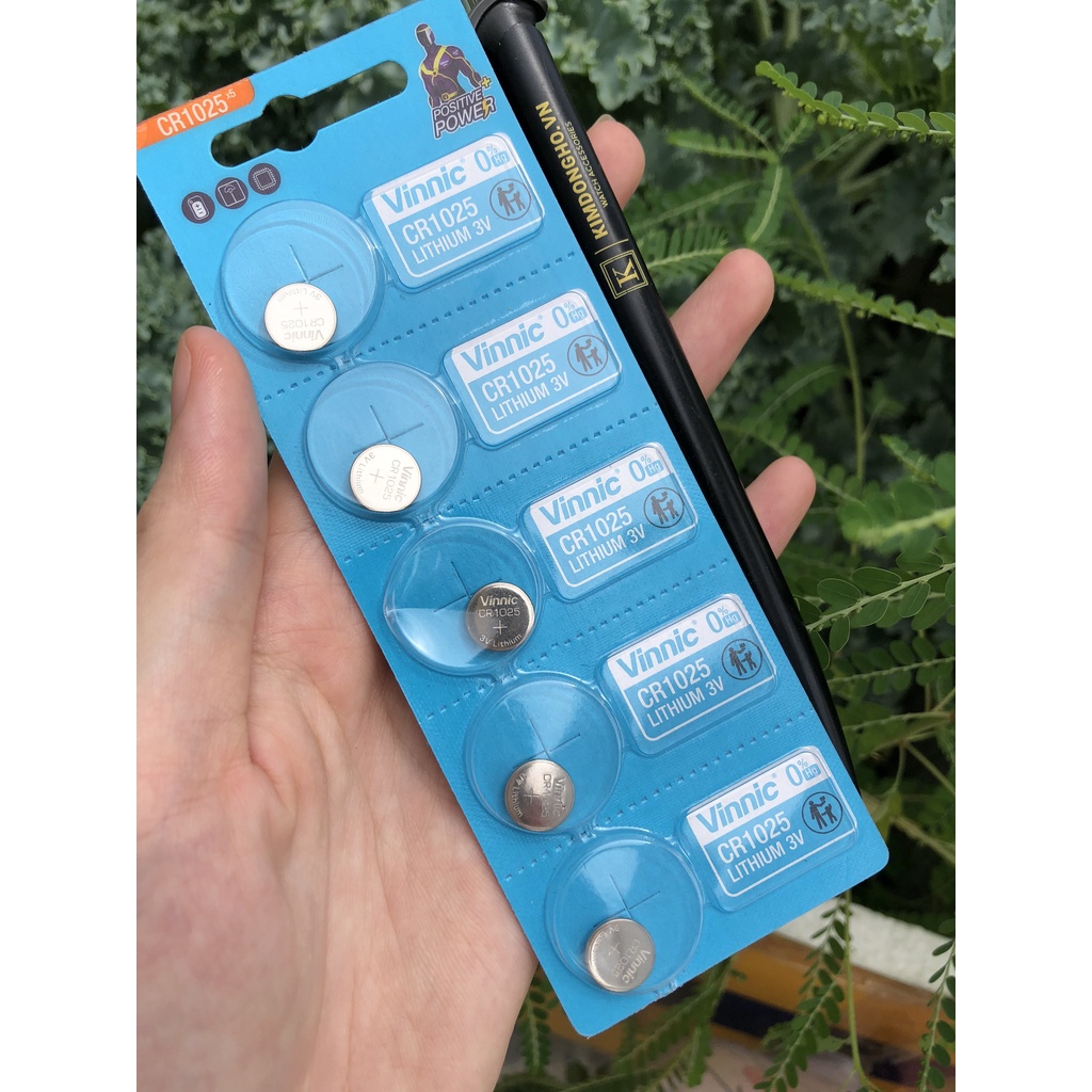 Viên Pin Đồng CR1025 1025 VINNIC Lithium 3v Pin Cúc Áo