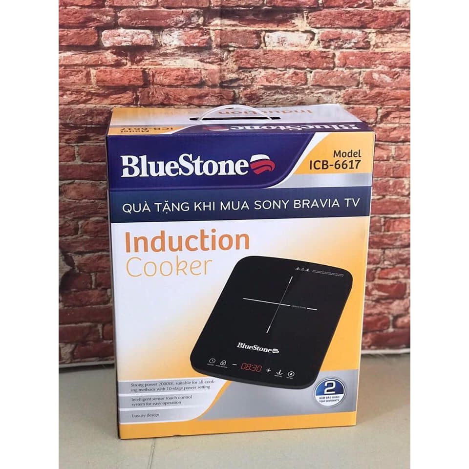 BẾP TỪ BLUESTONE ICB 6617(2000W)-Tặng kèm nồi lẩu