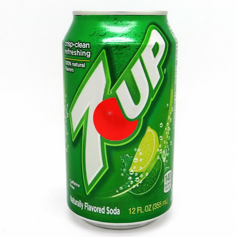 Nước Ngọt Có Gas 7Up Soda 355ml (Product Of USA)