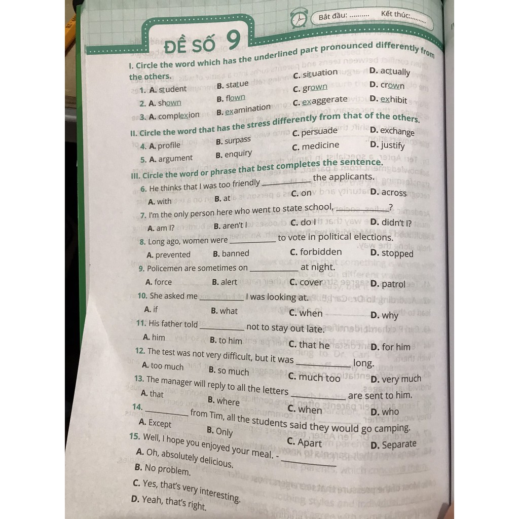 Sách - Luyện giải bộ đề bồi dưỡng học sinh giỏi tiếng anh lớp 9 ( theo chương trình mới)