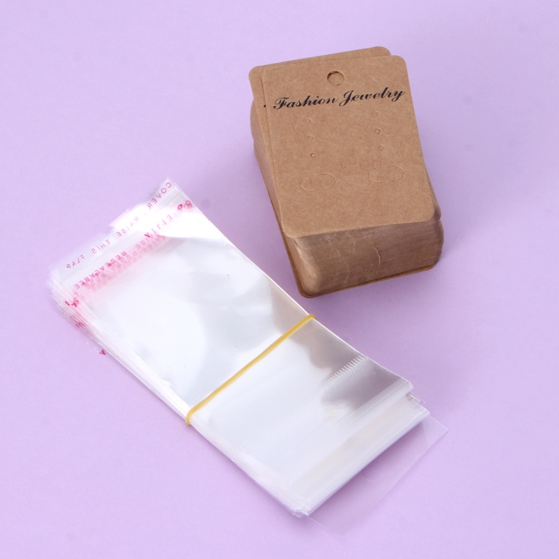 Set 100 Thẻ Trưng Bày Vòng cổ / Bông Tai DIY