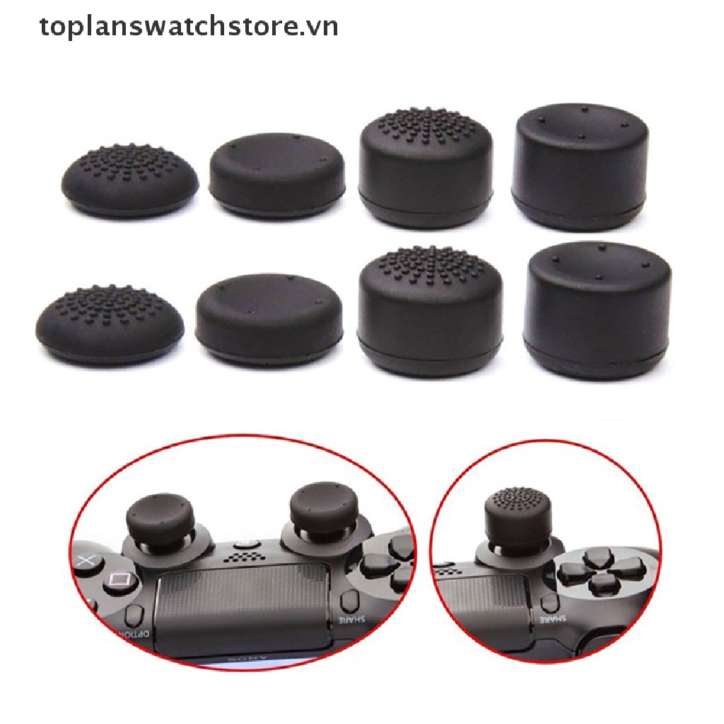 Set 8 Vỏ Bọc Bảo Vệ Nút Điều Khiển Chơi Game PS4 / Xbox 360
