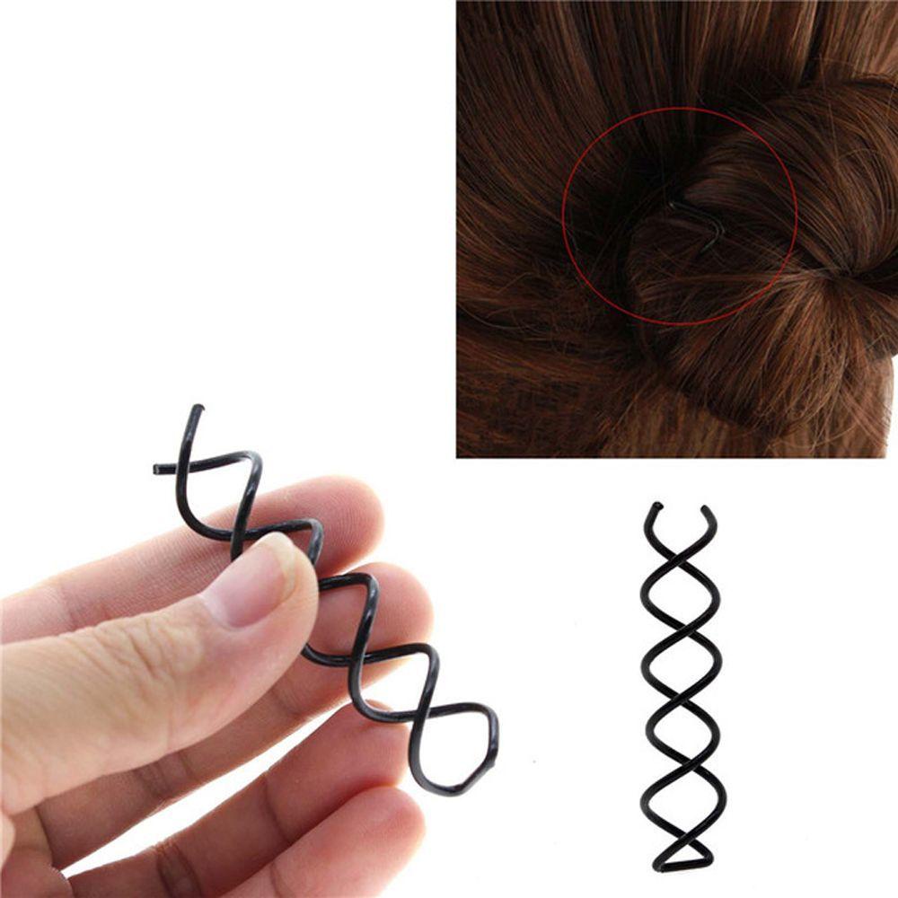 Bộ 10 Kẹp Tóc Dạng Xoắn Ốc Thời Trang