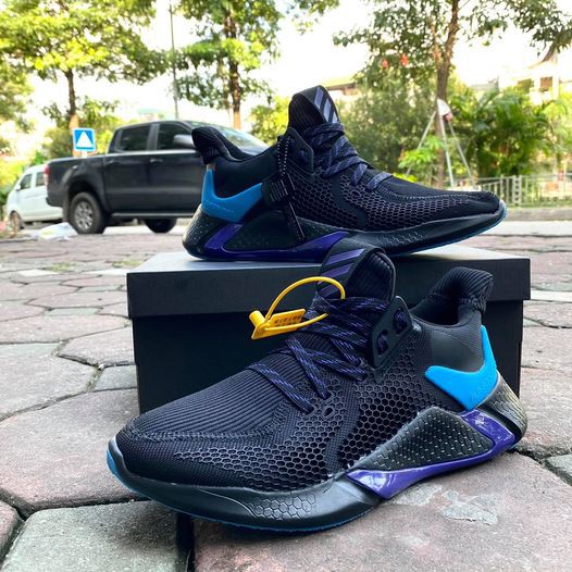 [FullBox &amp;Bill] Giày Alphabounce InstinctM màu đen gót tím Cực HOT Chuẩn Form