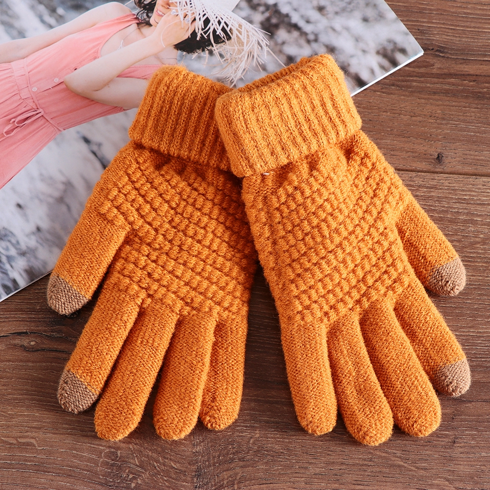 Găng tay giữ ấm mùa đông kiểu dáng thời trang cho nữ